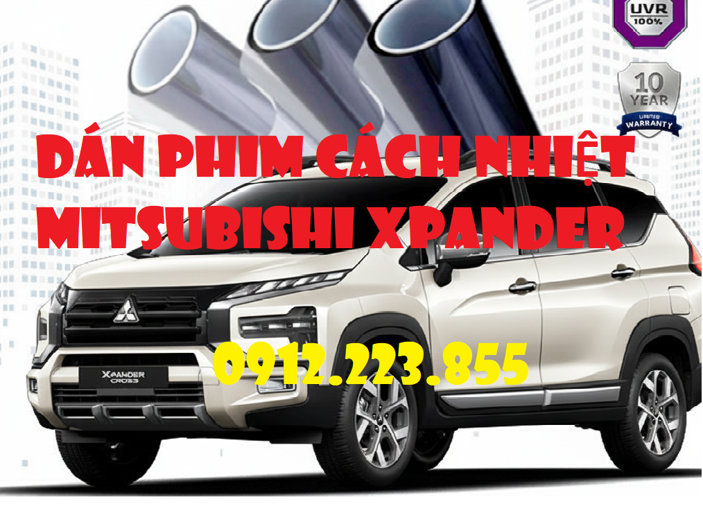 Dán Phim Cách Nhiệt Xe Mitsubishi Xpander