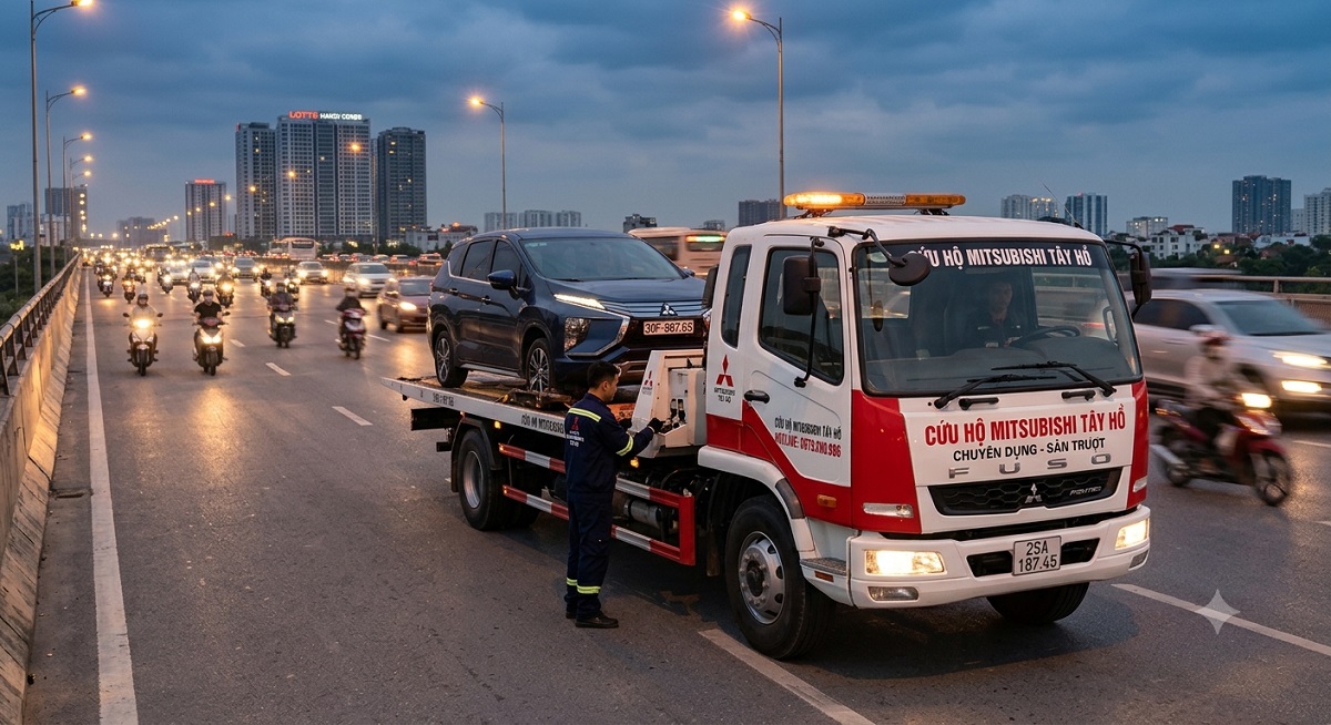 Cứu hộ xe mitsubishi