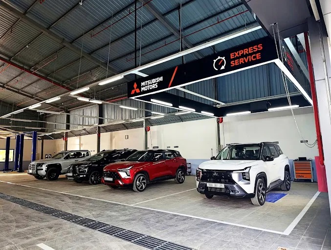 xưởng dịch vụ mitsubishi hà nam