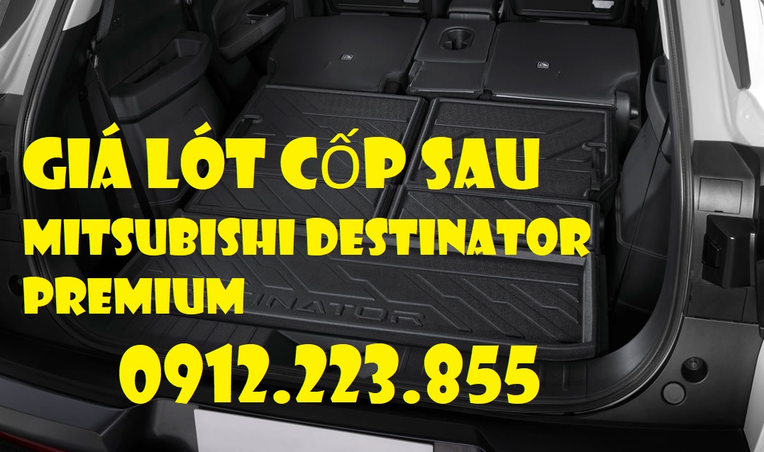 giá lót cốp sau Mitsubishi destinatro premium