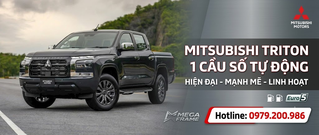 Mitsubishi triton 1 cầu số tự động