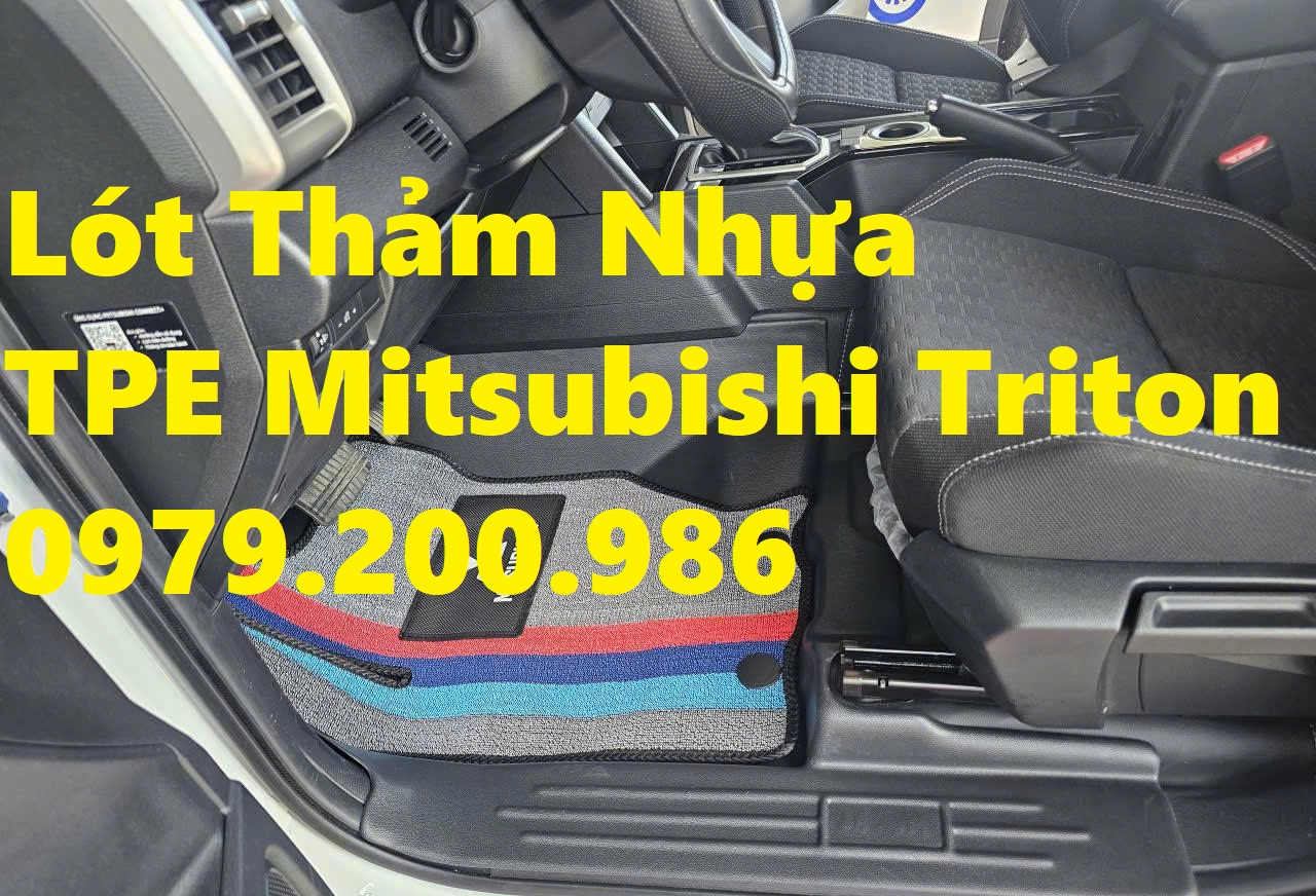 Thảm nhựa TPE xe Mitsubishi Triton