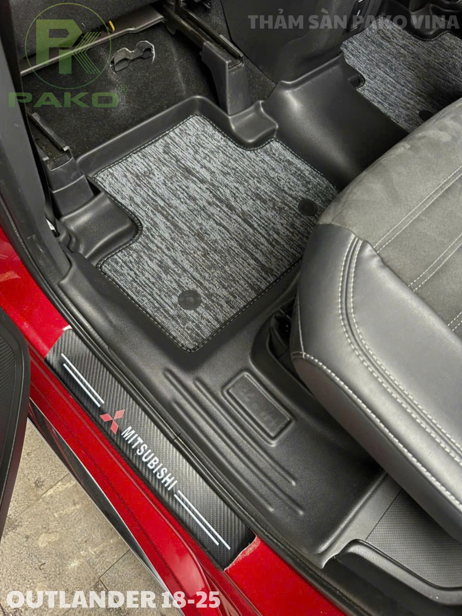 hảm lót sàn TPE Mitsubishi Outlander 2.0