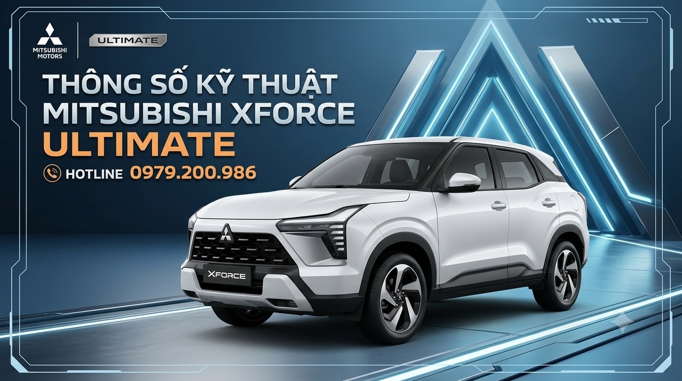 thông số kỹ thuật Mitsubishi Xforce ultimate