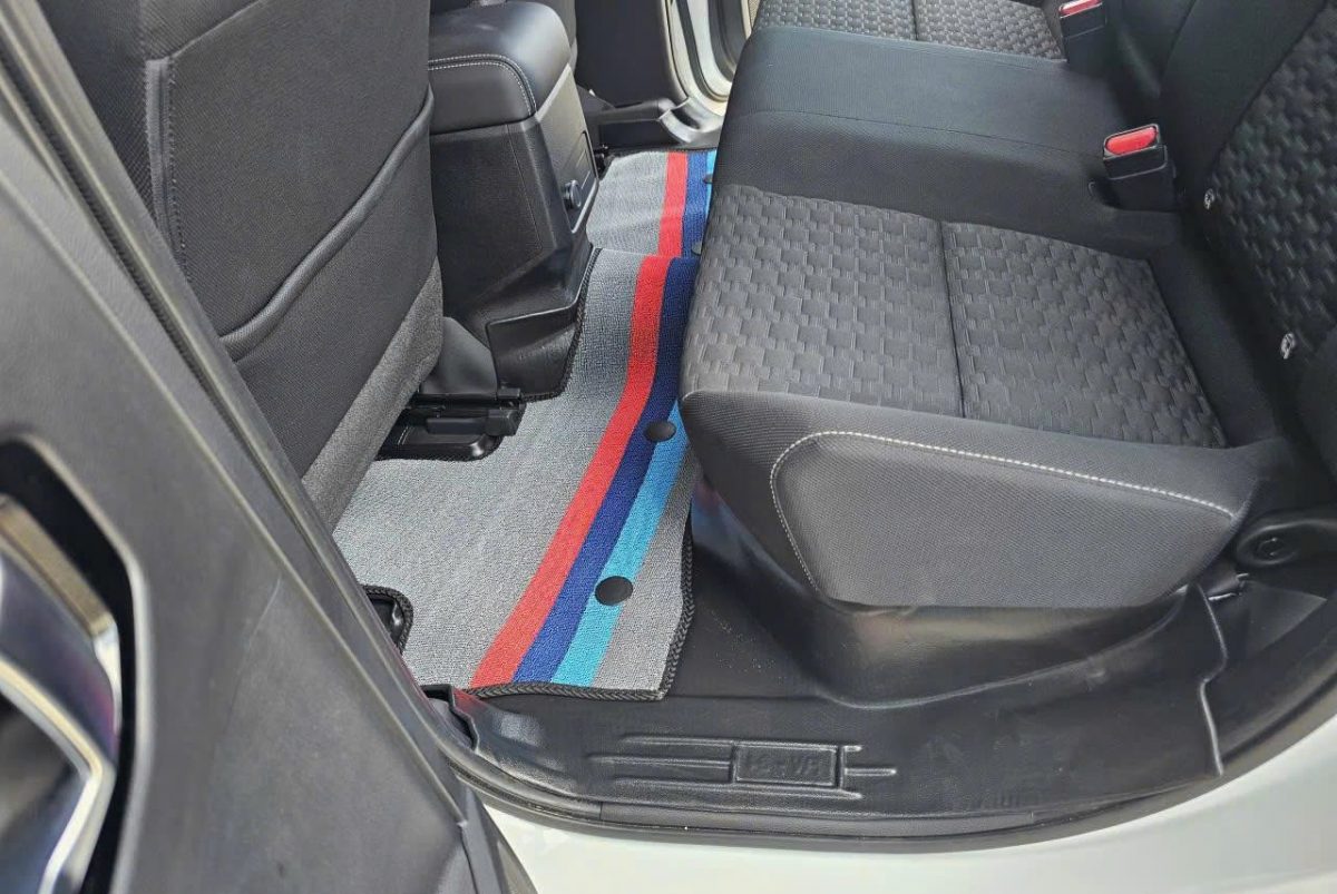 Thảm nhựa TPE xe Mitsubishi Triton ghế sau